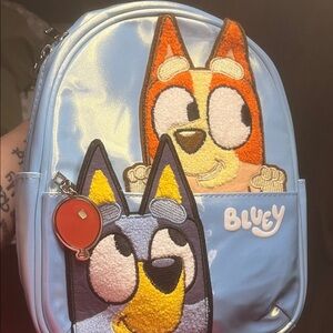 Disney Bluey Kids Backpack - Blue and Orange